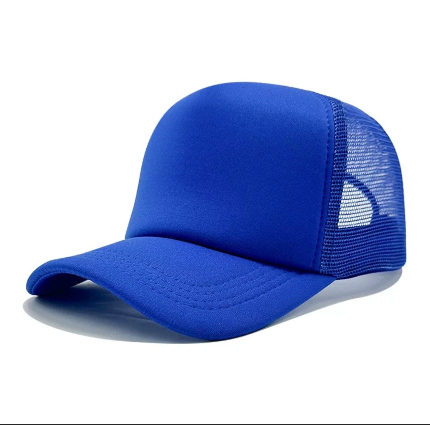 Classic Trucker Hat - Adjustable Snapback Mesh Baseball Cap for Men & Women