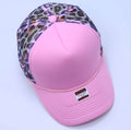 Multicolor Leopard Trucker Cap