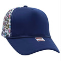 Multicolor Leopard Trucker Cap