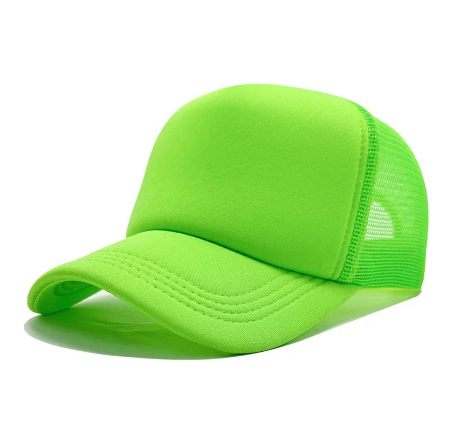 Classic Trucker Hat - Adjustable Snapback Mesh Baseball Cap for Men & Women