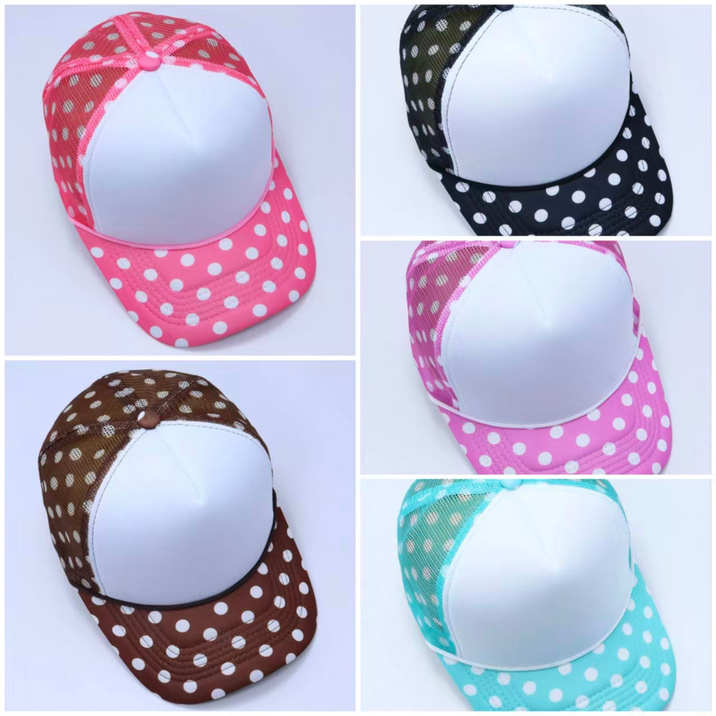 Polka Dot Trucker Cap