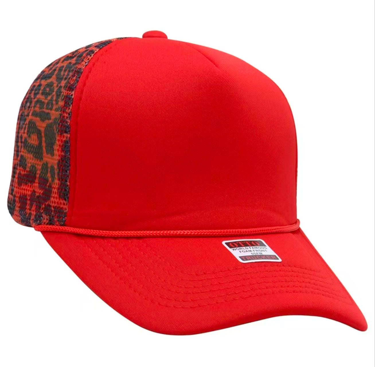 Leopard Print Trucker Hat