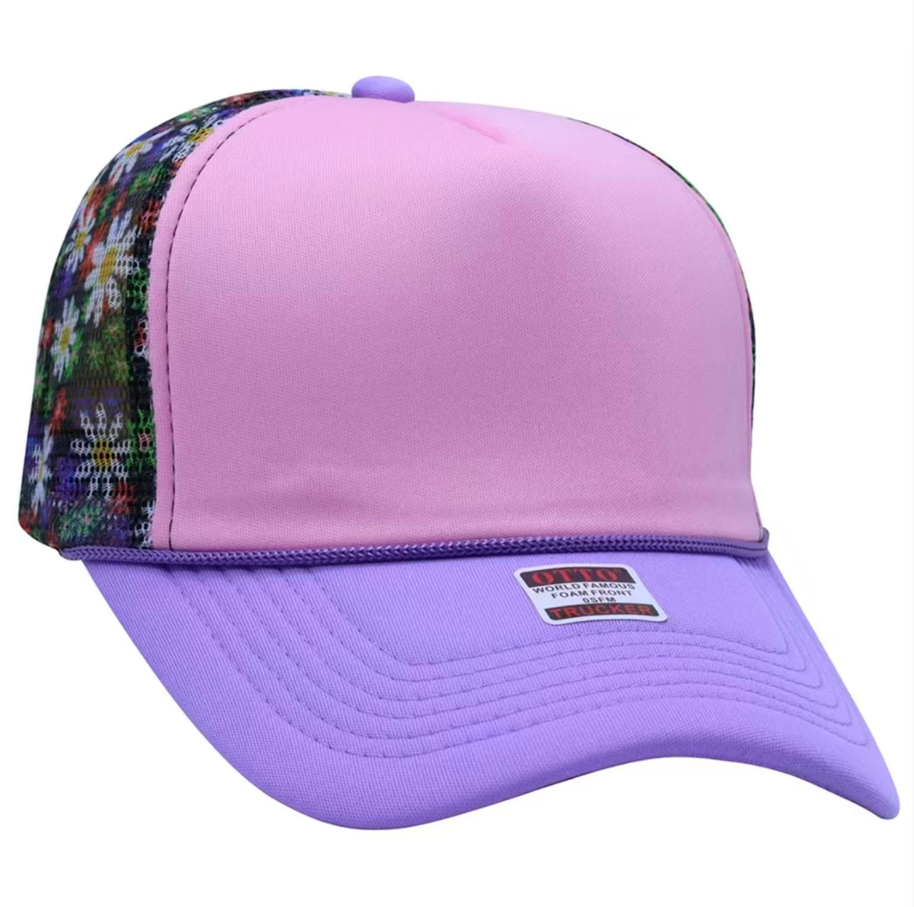 Daisy Floral Trucker Cap