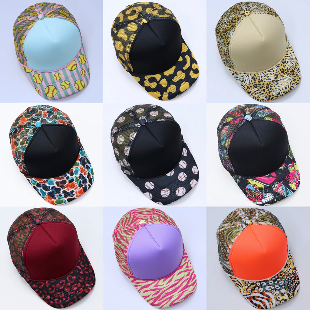 Trendy Patterned Trucker Hat Collection