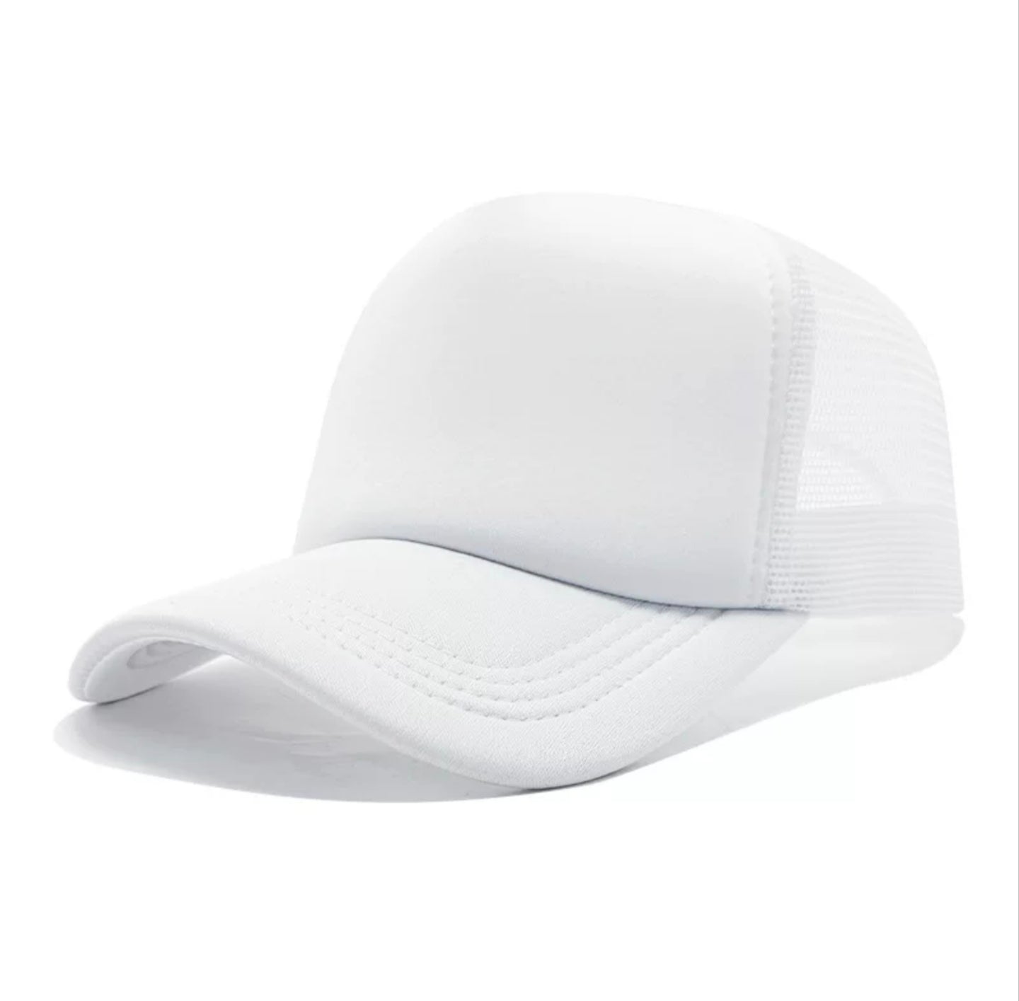 Classic Trucker Hat - Adjustable Snapback Mesh Baseball Cap for Men & Women