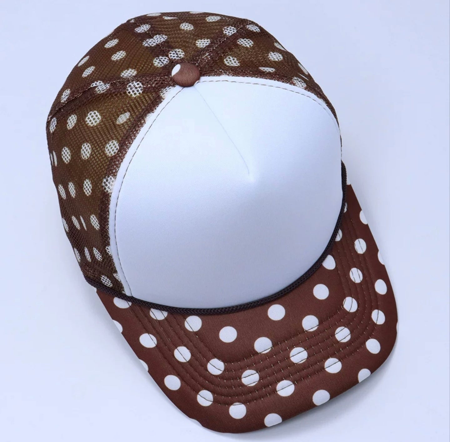 Polka Dot Trucker Cap
