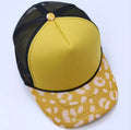 Yellow Leopard Trucker Hat