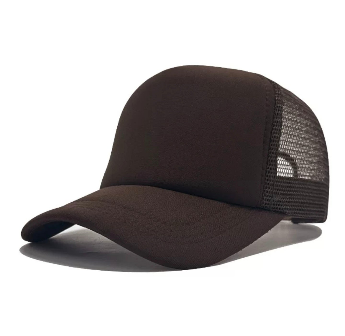 Classic Trucker Hat - Adjustable Snapback Mesh Baseball Cap for Men & Women