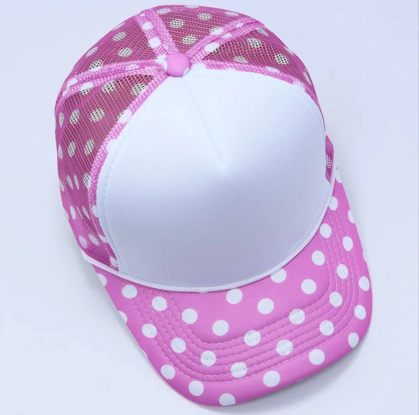 Polka Dot Trucker Cap
