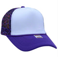 Purple Leopard Trucker Cap
