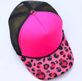 Pink Leopard Trucker Hat