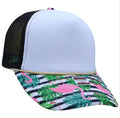 Flamingo Stripe Trucker Cap