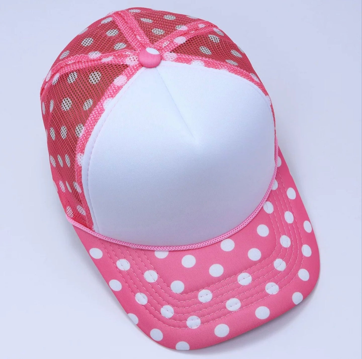 Polka Dot Trucker Cap