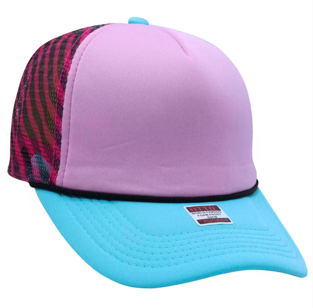 Pink Zebra Trucker Cap