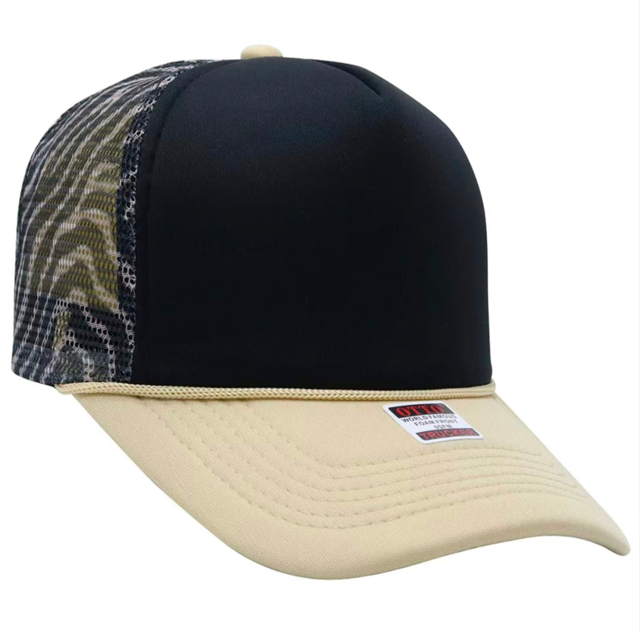 Neutral Two-Tone Trucker Hat