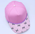 Pink Bow Print Baseball Cap