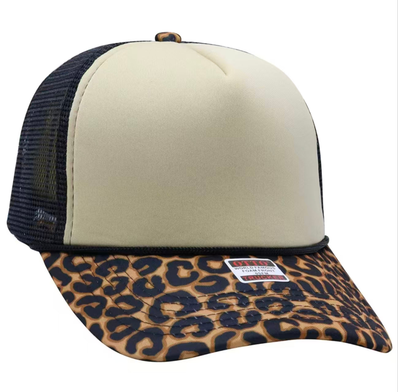 Classic Leopard Trucker Cap