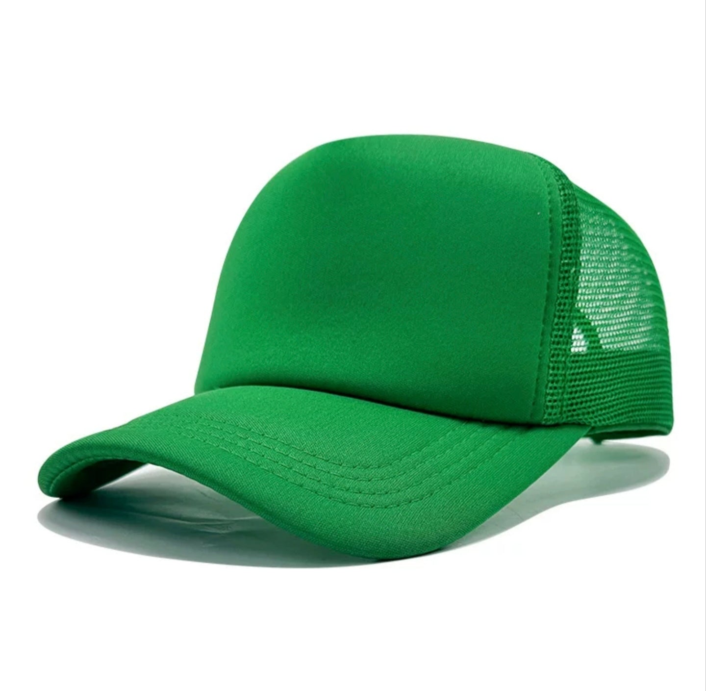 Classic Trucker Hat - Adjustable Snapback Mesh Baseball Cap for Men & Women
