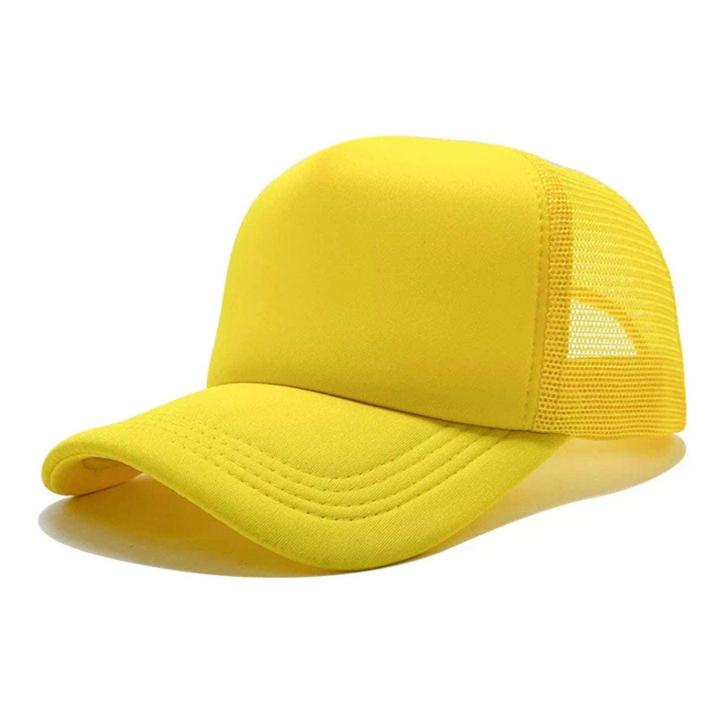 Classic Trucker Hat - Adjustable Snapback Mesh Baseball Cap for Men & Women
