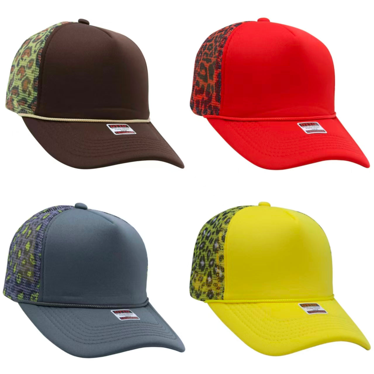 Leopard Print Trucker Hat