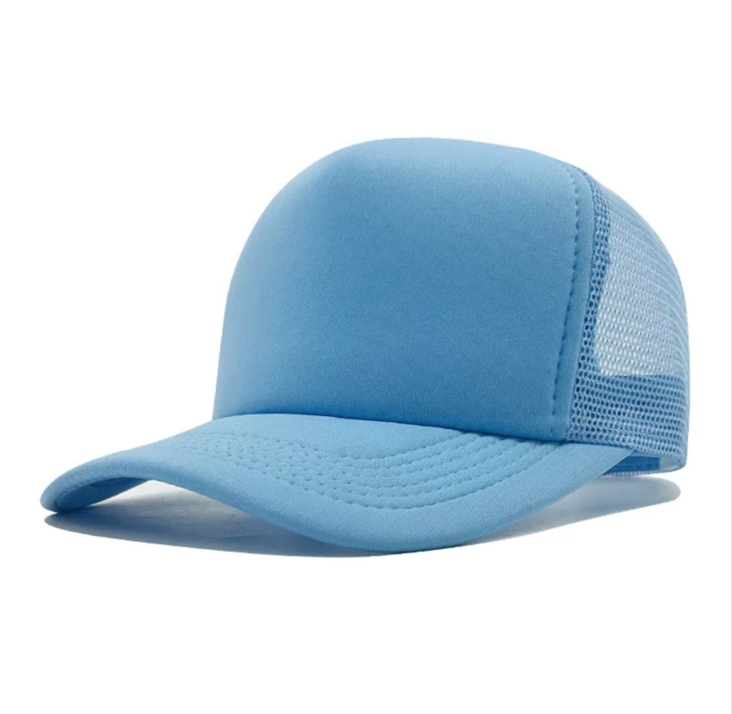 Classic Trucker Hat - Adjustable Snapback Mesh Baseball Cap for Men & Women