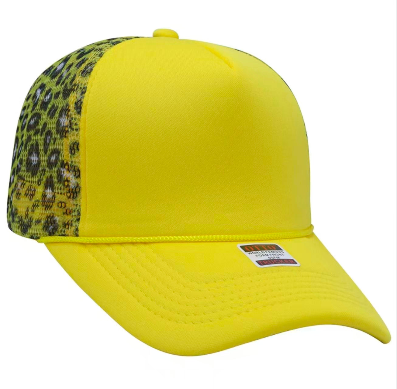 Leopard Print Trucker Hat