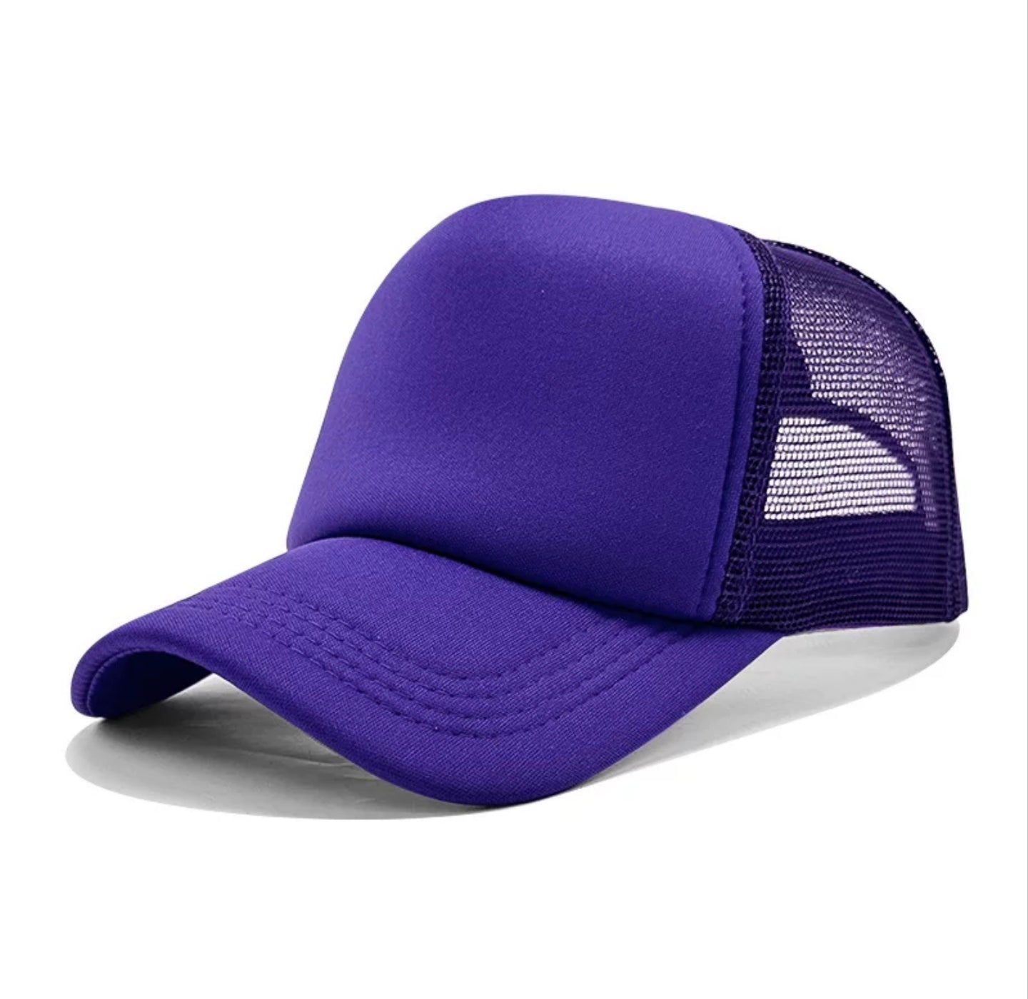Classic Trucker Hat - Adjustable Snapback Mesh Baseball Cap for Men & Women