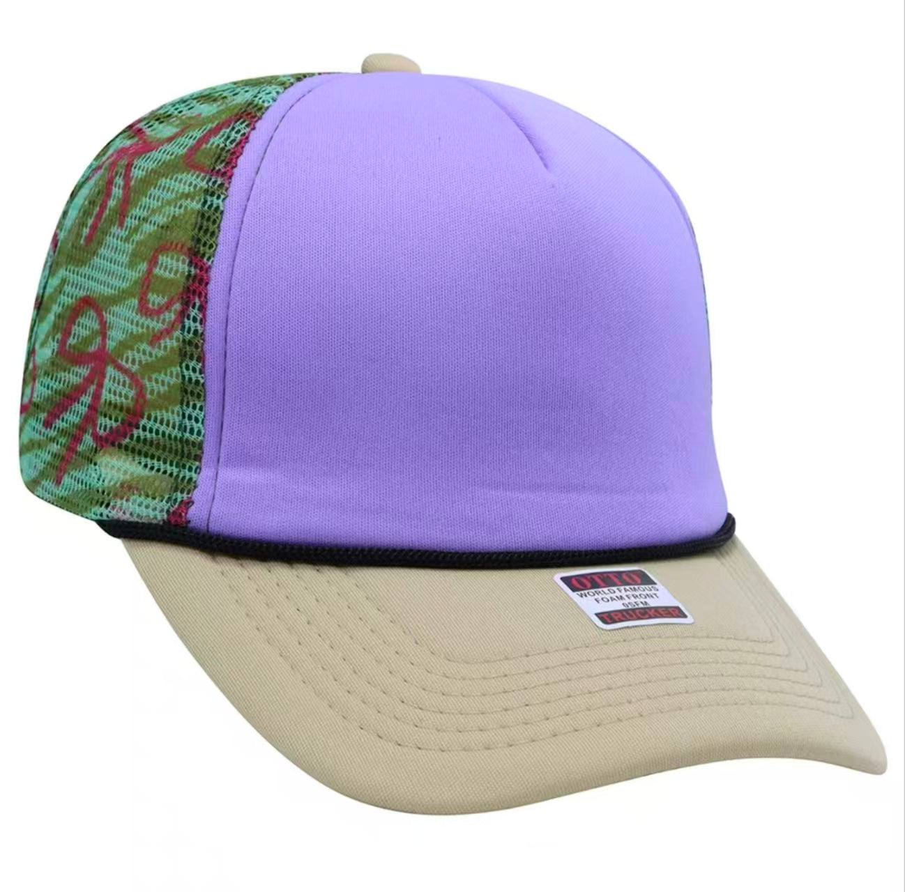 Bow Print Trucker Cap